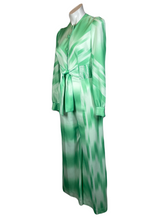 Load image into Gallery viewer, 1970's Minty Fresh Polyester Jumpsuit Size S