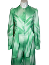 Load image into Gallery viewer, 1970's Minty Fresh Polyester Jumpsuit Size S