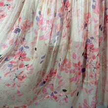 Load image into Gallery viewer, 1920's Floral Chiffon Dress Size S