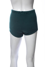 Load image into Gallery viewer, 1930's Jantzen Forest Green Wool Men's Bathing Suit Size 25-30