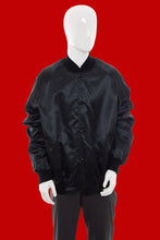 Load image into Gallery viewer, 1980s Alabama Tour Jacket – Black Satin – Size XL