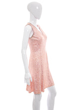 Load image into Gallery viewer, 1960's Lillie Rubin Pink Sequin Cocktail Dress Size S