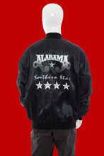 Load image into Gallery viewer, 1980s Alabama Tour Jacket – Black Satin – Size XL