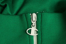 Load image into Gallery viewer, 1970&#39;s Champion Green and White Stripe ASU Track Jacket Size L
