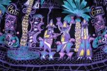 Load image into Gallery viewer, 1950's Rare Saul Steinberg "Tin Horn Holiday" Novelty Skirt Size S