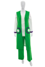 Load image into Gallery viewer, 1970's Green and White Rare Mod Three Piece Set Size M/L