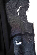 Load image into Gallery viewer, 1940's Black Long Sleeve Bead and Rhinestone Detail Gown Size M/L