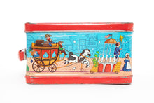 Load image into Gallery viewer, 1970's Walt Disney Bicentennial America on Parade Lunchbox and Thermos Set