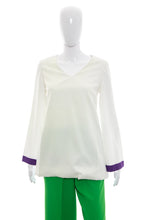 Load image into Gallery viewer, 1970's Green and White Rare Mod Three Piece Set Size M/L