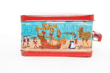 Load image into Gallery viewer, 1970's Walt Disney Bicentennial America on Parade Lunchbox and Thermos Set