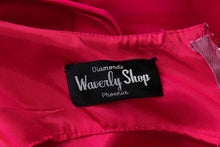 Load image into Gallery viewer, 1960's Carol Craig Hot Pink Chiffon Cocktail Dress Size XS