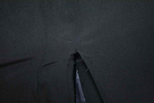 Load image into Gallery viewer, 1940's Black Tiered Ruffle and Lace Detail Gown Size M