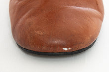 Load image into Gallery viewer, 1960's Slicca Saddle Brown Leather Lace up Boots Size 8.5