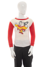 Load image into Gallery viewer, 1970's Mighty Mouse Raglan Tee Size S