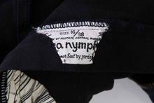 Load image into Gallery viewer, 1950's Sea Nymph by Jordan Black and White Bathing Suit Size L