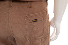 Load image into Gallery viewer, 1970's Lee Brown Corduroy Three Piece Suit Size L