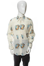 Load image into Gallery viewer, 1970's Rare Marx Brothers Printed Shirt Size M