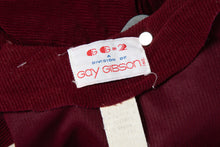 Load image into Gallery viewer, 1970's Gay Gibson Maroon Corduroy Jumpsuit Size M