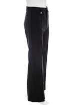 Load image into Gallery viewer, 1970's Black Bell-Bottom Pants Size 32