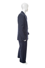 Load image into Gallery viewer, 1940's Fintex Navy Two Piece Suit Size L