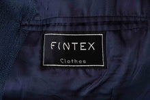 Load image into Gallery viewer, 1940's Fintex Navy Two Piece Suit Size L