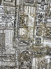 Load image into Gallery viewer, 1950's Hand Painted Mexican Strapless Party Dress Size S