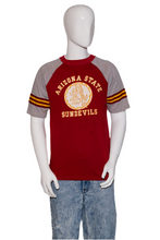 Load image into Gallery viewer, 1970&#39;s Raglan ASU Tee Size L
