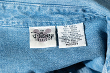 Load image into Gallery viewer, 1990&#39;s Embroidered Disney Dalmatian Denim Button Up - Size L/XL
