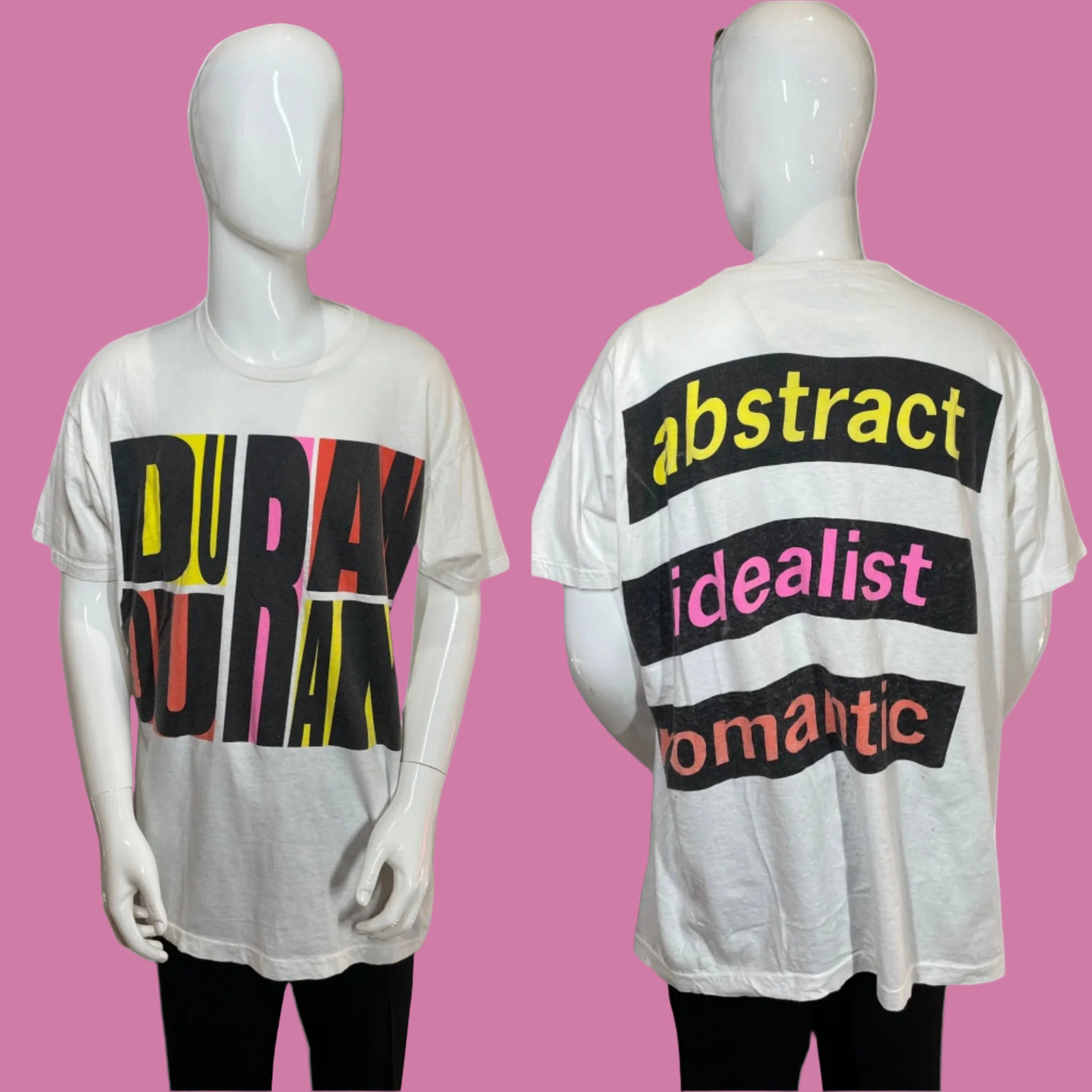 1988 Duran Duran Tee Shirt Size XLh – Antique Sugar