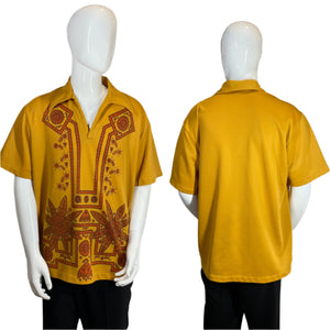 1960's Screen Printed Mar Vista Tiki Pullover Size XL