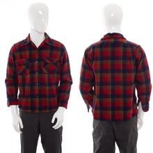 Load image into Gallery viewer, 1950&#39;s Pendleton Red Plaid Shirt Size M
