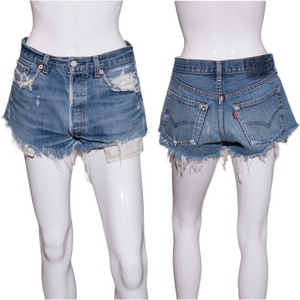 Y2k Levi's 501 Cut-off's Size 30" Waist