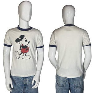 1980's Classic Mickey Ringer Tee Size S