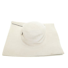 Load image into Gallery viewer, 1950&#39;s Lilly Dache White Square Wide Brim Hat
