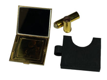 Load image into Gallery viewer, 1960's Elegant Rhinestone Compact &amp; Lipstick Holder
