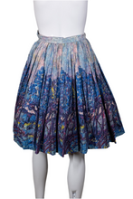 Load image into Gallery viewer, 1950&#39;s Van Gogh Style Circle Skirt Size XS
