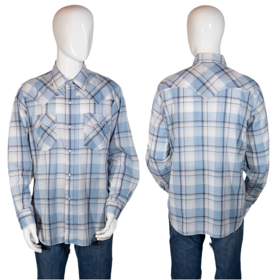 1970's Big E Levi's Western Shirt SizeX L