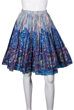 Load image into Gallery viewer, 1950&#39;s Van Gogh Style Circle Skirt Size XS
