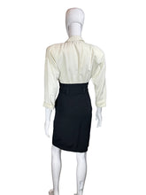 Load image into Gallery viewer, 1990&#39;s Black &amp; White &quot;All That Jazz&quot; Dress - Size S
