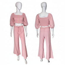 Load image into Gallery viewer, Pink outfit on a mannequin with a plain background
