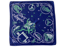 Load image into Gallery viewer, 1950&#39;s Many Happy Trails Roy Rogers and Trigger Promo Bandana 18X18.5
