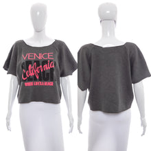 Load image into Gallery viewer, 1980&#39;s Gray and Pink Venice Beach Sweatshirt Size XL
