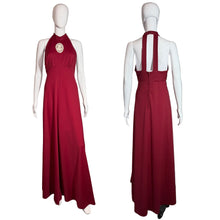 Load image into Gallery viewer, Red dress on a mannequin with a plain background
