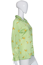 Load image into Gallery viewer, 1970&#39;s Banana Button Up - Size M/L
