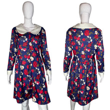 Load image into Gallery viewer, 1970&#39;s Emilio Boryhese Floral Dress Size L
