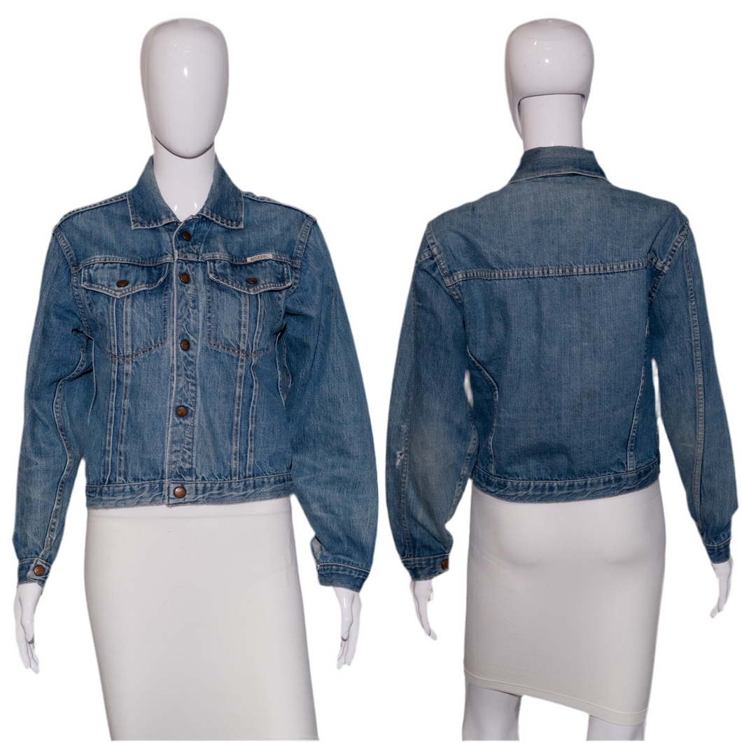 1980's Gauchos Denim Jacket Size S