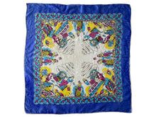 Load image into Gallery viewer, 1950’s High School Teeny Bopper Record Party Silk Scarf
