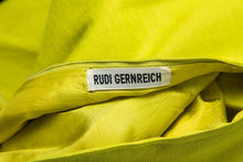 Load image into Gallery viewer, 1960&#39;s Rare Rudi Gernreich Chartreuse Mod Shift Dress Size M
