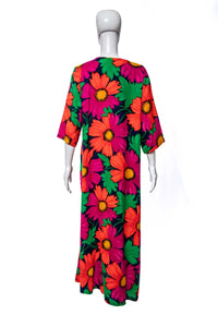 1960's Leisure Mode Multicolor Floral Lounger Size XL