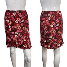 Load image into Gallery viewer, 1990&#39;s Ann Taylor Floral Rayon Mini Skirt Size S
